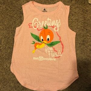 Orange Bird WDW tank top